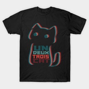 Un Deux Trois Cat T-Shirt